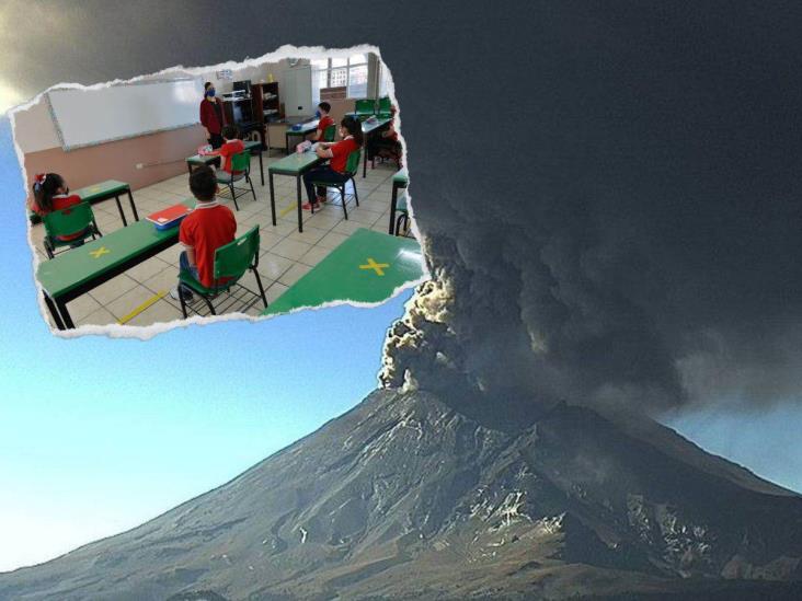 Volcán Popocatépetl: ¿suspenderán clases por la caída de ceniza?