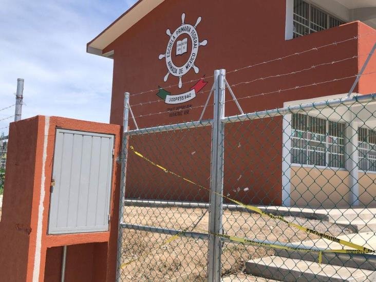 Pronto iniciarán obras de reparación de la Escuela Primaria Armada de México en Veracruz