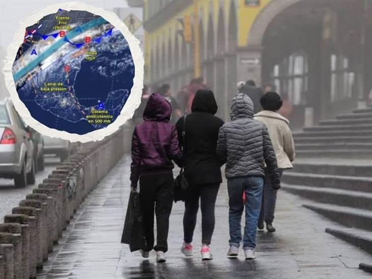 Frente frío 38 llega a México con lluvias y nevadas: estados afectados