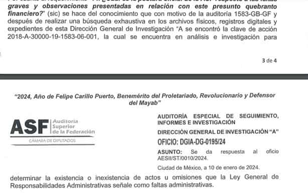 ASF confirma: Investigación a videovigilancia de Yunes Linares continúa