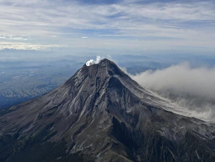 Cenizas del Popocatépetl no llegarán a Veracruz