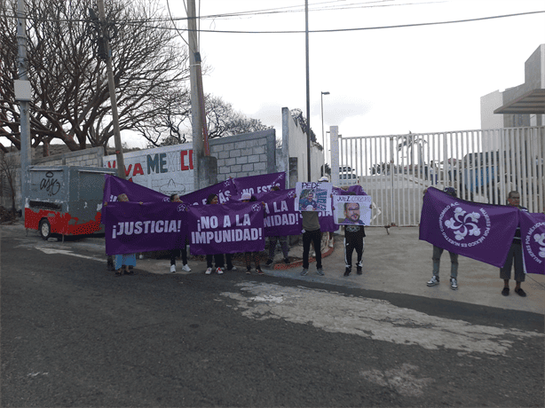 Manifestación en Ciudad Judicial de Veracruz por Caso de Abuso a Menor