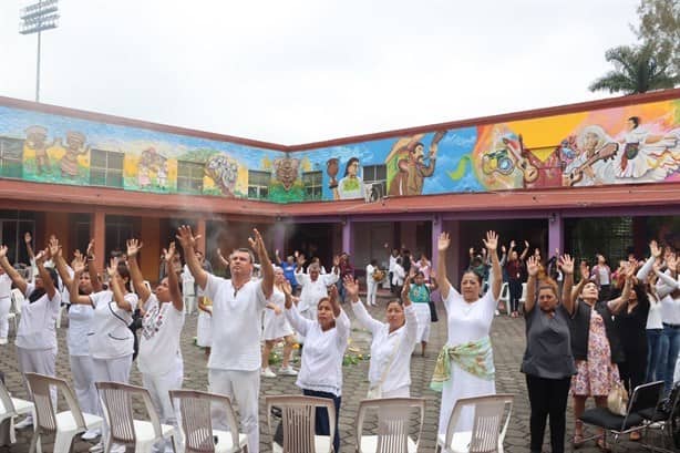 Realizan ceremonia totonaca en Poza Rica; agradecen sus favores a la tierra