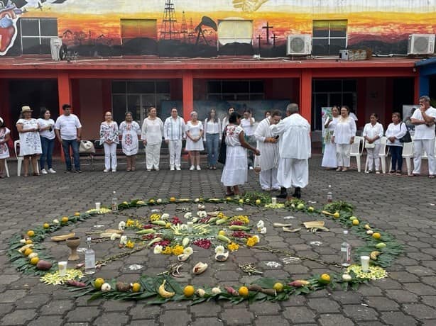 Realizan ceremonia totonaca en Poza Rica; agradecen sus favores a la tierra