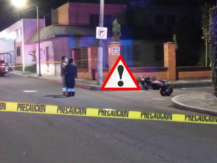 De Oaxaca, motociclista fallecido al norte de Orizaba