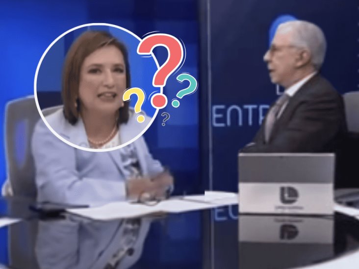 López Dóriga confunde a Xóchitl Gálvez con Sheinbaum al finalizar entrevista (+VIDEO)
