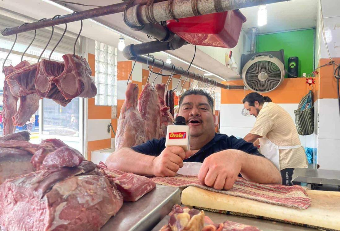 Se mantienen precios de la carne de res y cerdo en los mercados de Veracruz