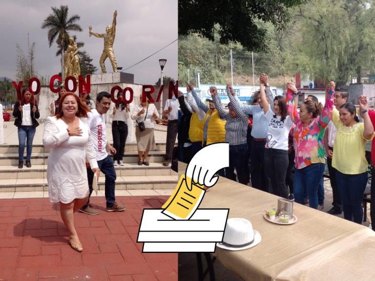 Candidatas a la diputación arrancan campañas en zona centro de Veracruz