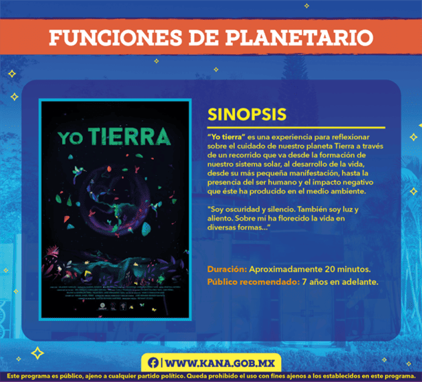Museo Kaná de Xalapa, ofrece función del planetario; fechas y horarios 