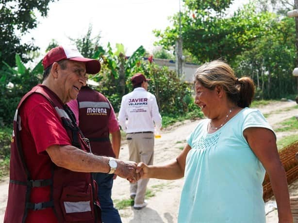 Francisco Javier Velázquez Vallejo busca el voto de los Tamiahuenses