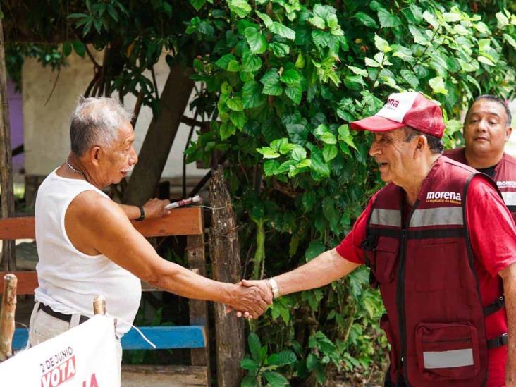 Francisco Javier Velázquez Vallejo busca el voto de los Tamiahuenses