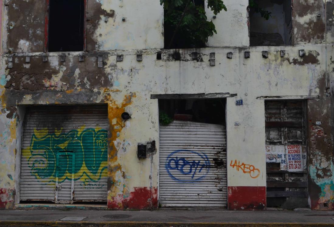 Exhibe Centro Histórico de Veracruz abandono y mala imagen al turismo
