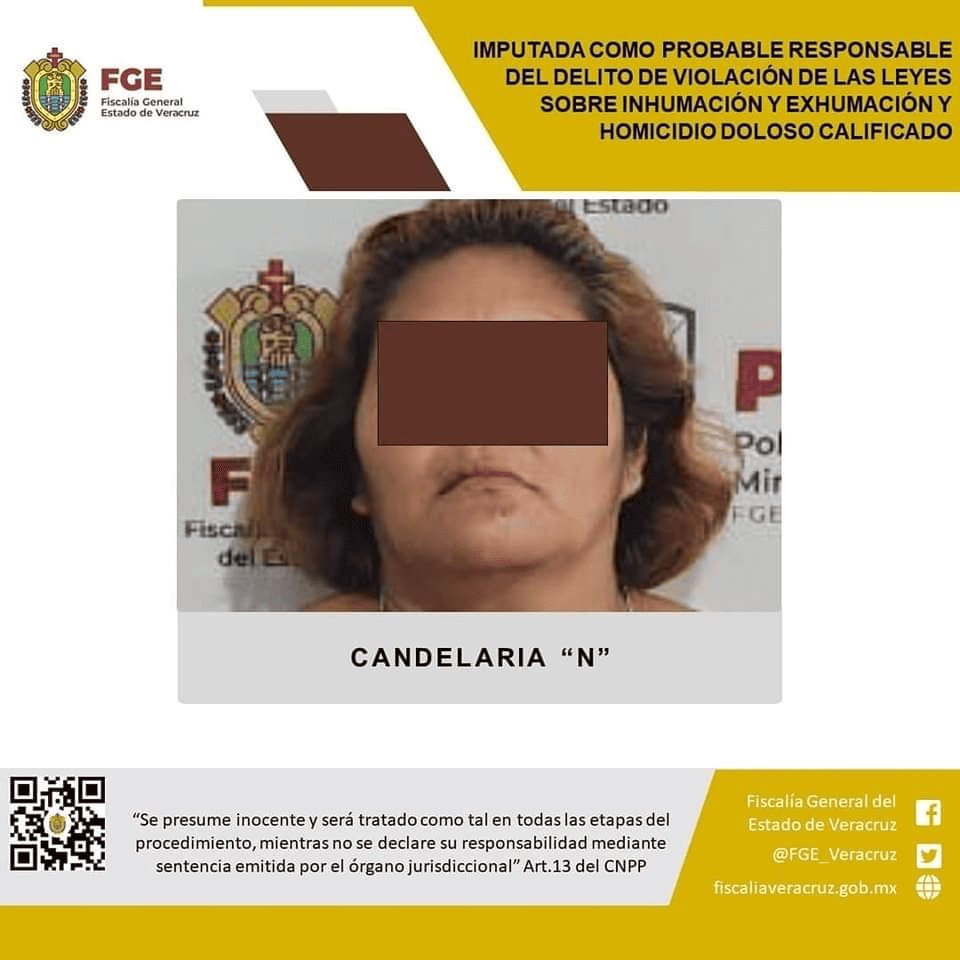 Candelaria “N” confiesa por qué mató a su pareja en San Andrés Tuxtla: le dan un año de prisión preventiva
