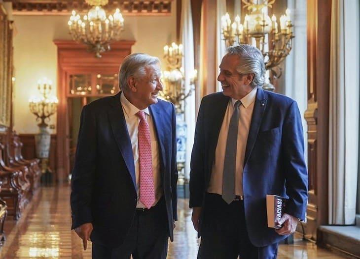 AMLO sostuvo reunión con Alberto Fernández, expresidente de Argentina