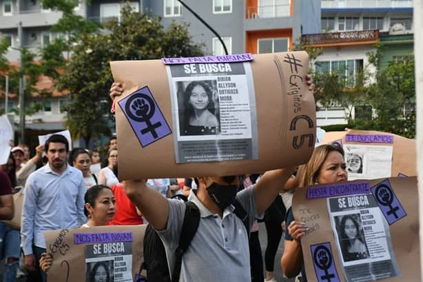 ¿Dónde está Bibian Allysson Ortigoza Mora? Familiares marchan en Xalapa (+Video)