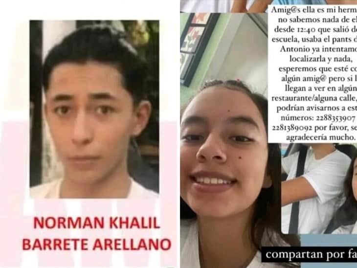 Desaparecen dos estudiantes xalapeños tras salir de la escuela Antonio María de Rivera