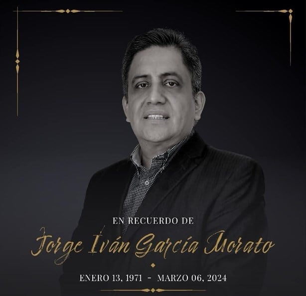 Fallece el locutor Jorge Iván García Morato, originario de Papantla