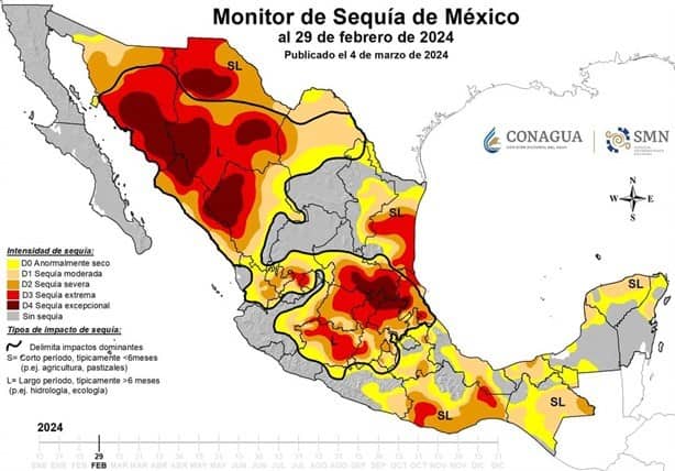 La mitad de los municipios de Veracruz ya presentan sequía; ¿lloverá pronto?