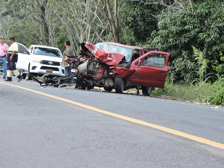 Carambola deja seis lesionados y un fallecido en la carretera Tierra Blanca-Tres Valles