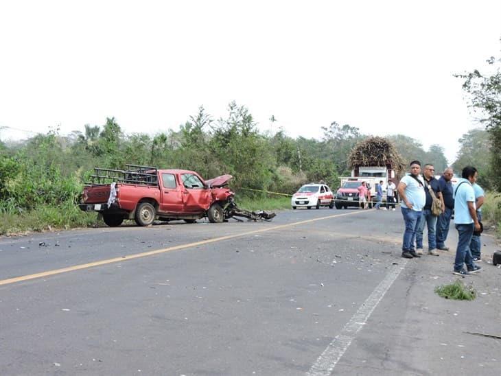 Carambola deja seis lesionados y un fallecido en la carretera Tierra Blanca-Tres Valles