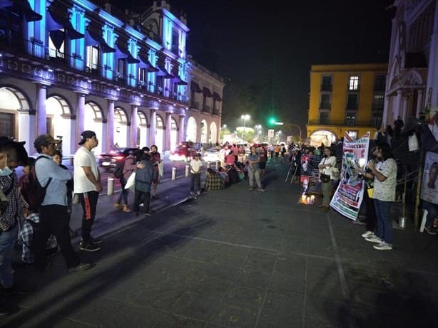 “¡Palestina libre!”, piden activistas en Xalapa