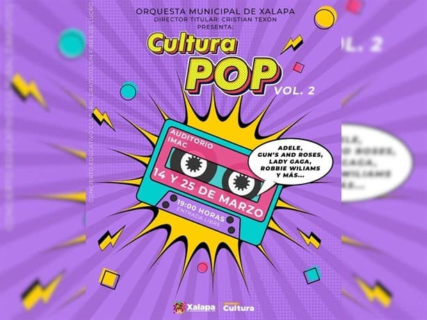Orquesta Municipal de Xalapa prepara concierto pop en Xalapa: fechas y detalles