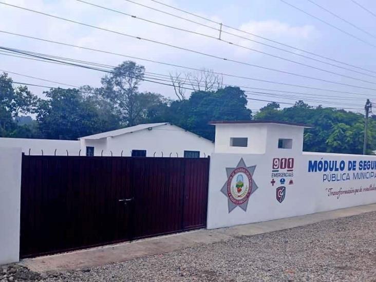 Nuevo módulo de seguridad atenderá comunidades de Misantla