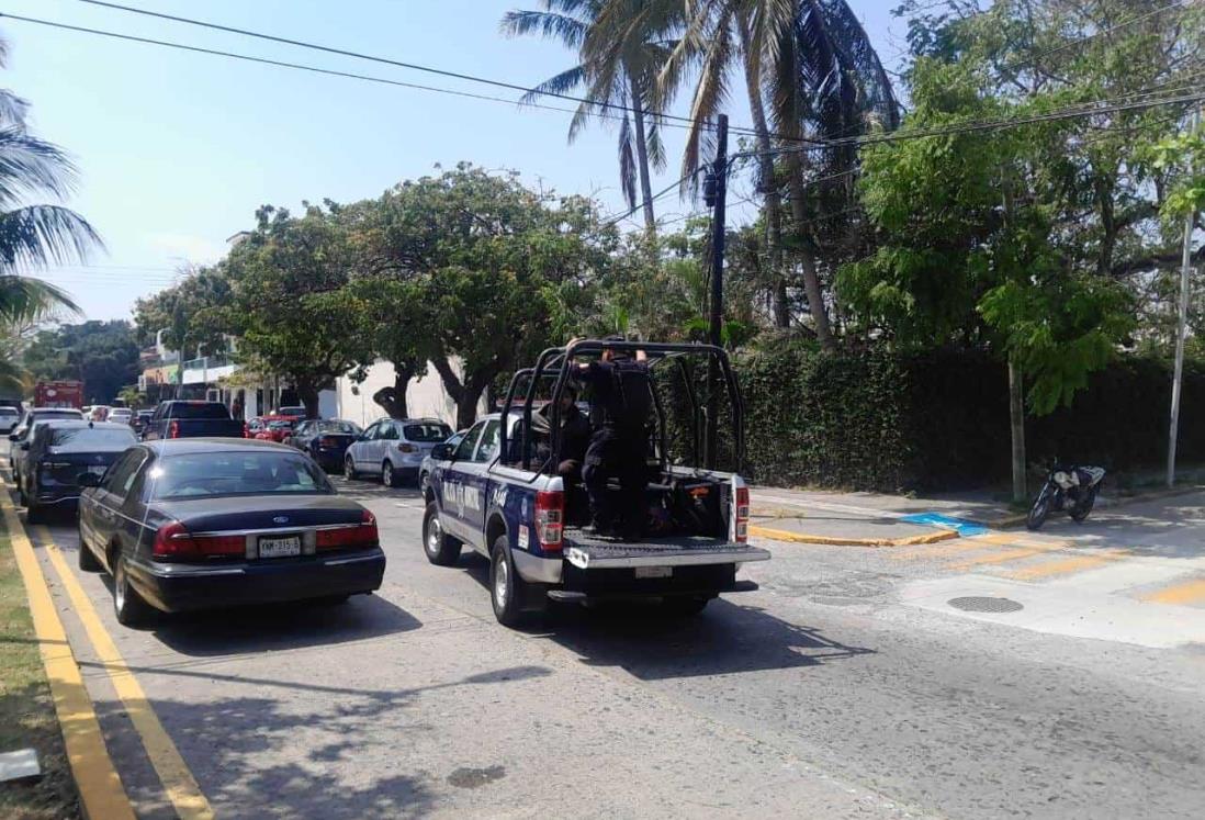 Denuncian detención arbitraria en Paseo Martí, en Veracruz