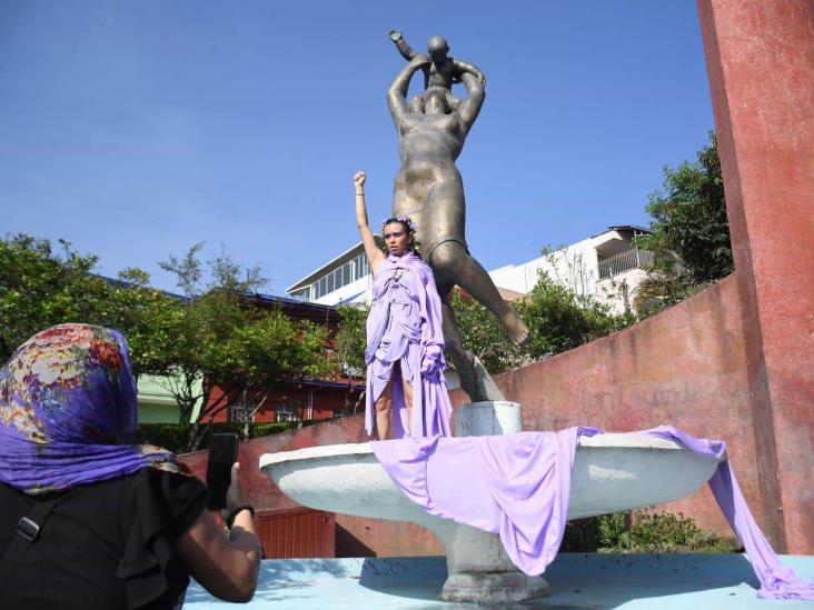 8 de Marzo: Desde Xalapa, mujeres marchan por la igualdad de derechos (+Video)