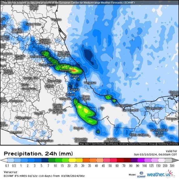 A esta hora las rachas del norte en Veracruz serán más intensas este sábado