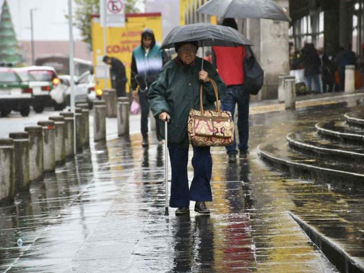 ¡No guardes el paraguas! Prevén lluvias y norte este fin de semana en Veracruz