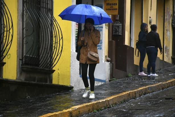 ¡No guardes el paraguas! Prevén lluvias y norte este fin de semana en Veracruz