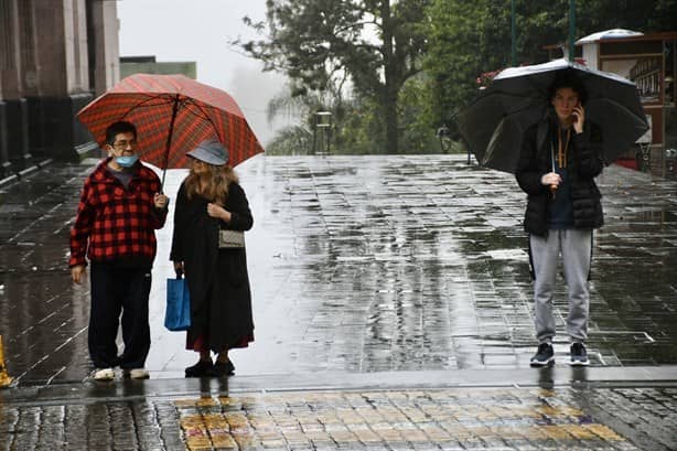 ¡No guardes el paraguas! Prevén lluvias y norte este fin de semana en Veracruz