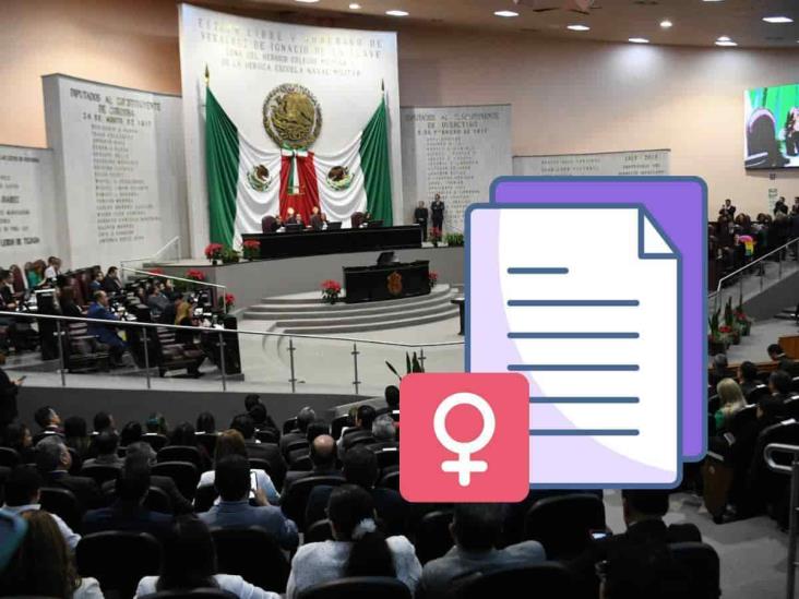 Reconocen en Congreso de Veracruz pendientes en temas a favor de las mujeres