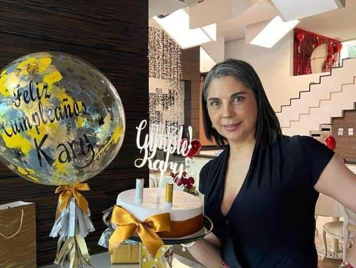 Karina Ahumada celebra su cumpleaños