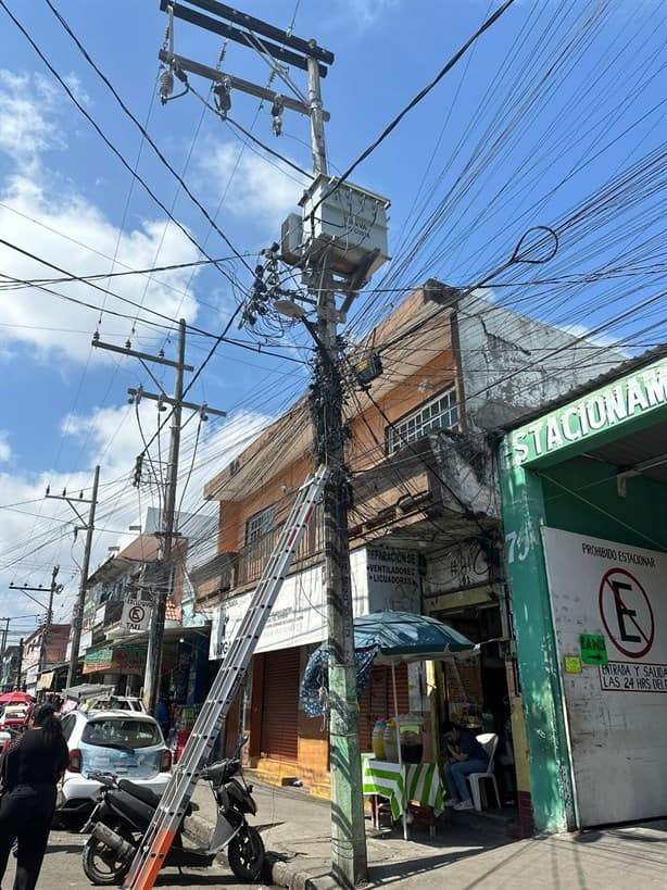 Cambian sistema eléctrico de mercado de Veracruz para evitar tragedias