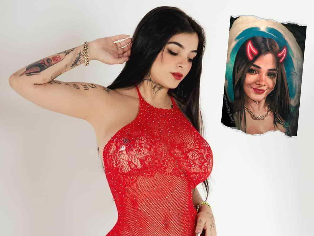 Karely Ruiz: ¿quién se ganó los 200 mil pesos por tatuarse el rostro de la  modelo?