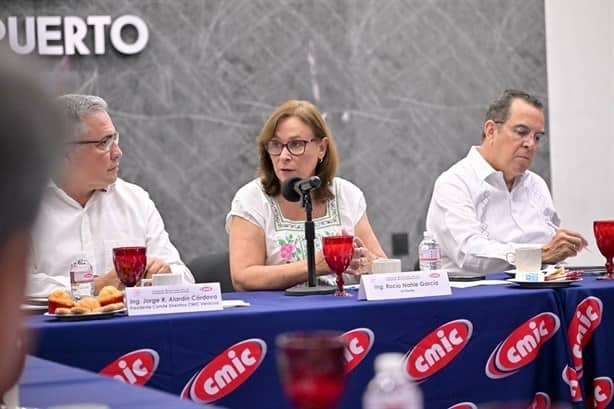 Crecerá la infraestructura en Veracruz, promete Rocío Nahle a la CMIC