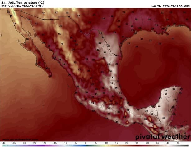 Alertan por altas temperaturas en estos municipios de Veracruz hoy jueves