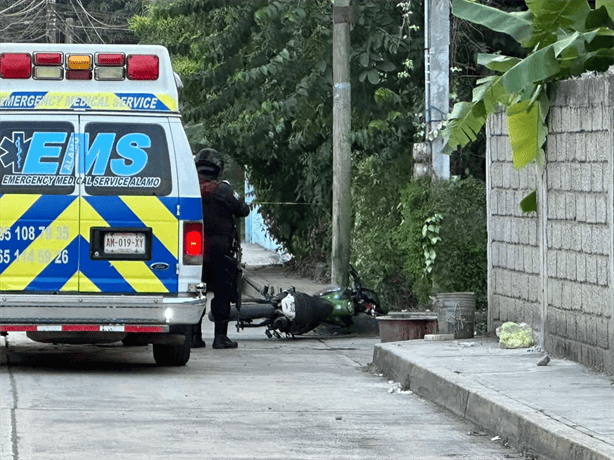 Fallece motociclista tras múltiples impactos de bala en Álamo Temapache, Veracruz