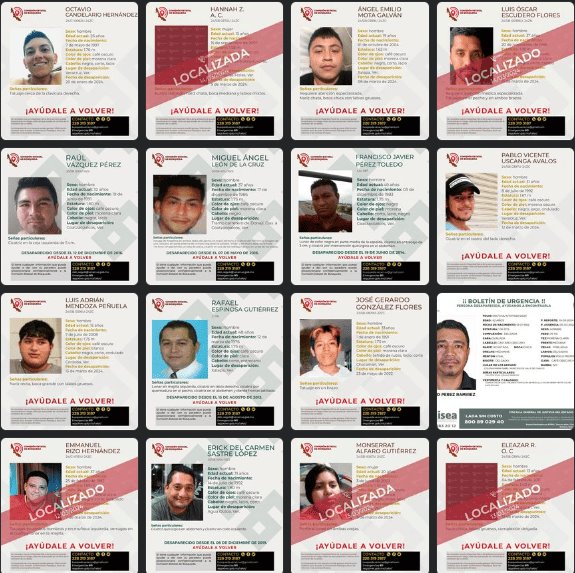 Han desaparecido más de 390 personas en Veracruz en lo que va de 2024