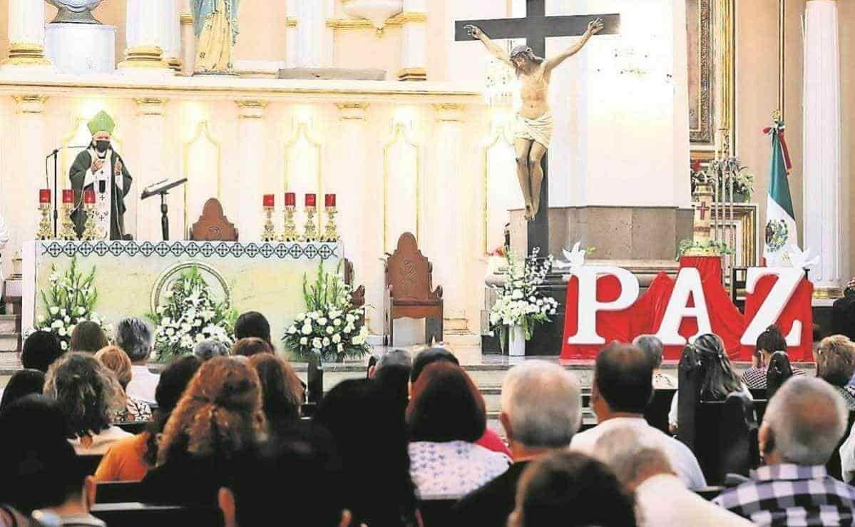 La Iglesia católica en México, llamando a la paz