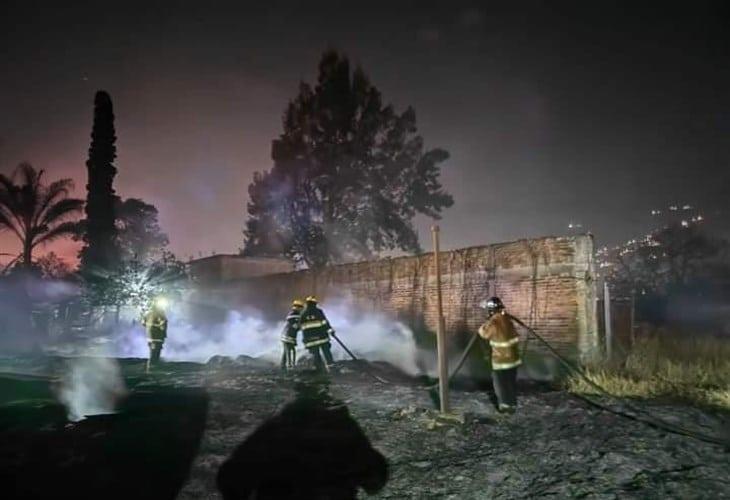 Se registra fuerte incendio en terreno baldío en Nogales (+VIDEO)