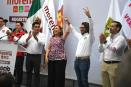 “Vamos a ganar la elección en Veracruz”, dijo Nahle durante su registro como candidata