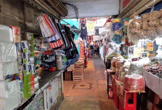 Bajan robos en el mercado Hidalgo de Veracruz gracias a sistema de vigilancia