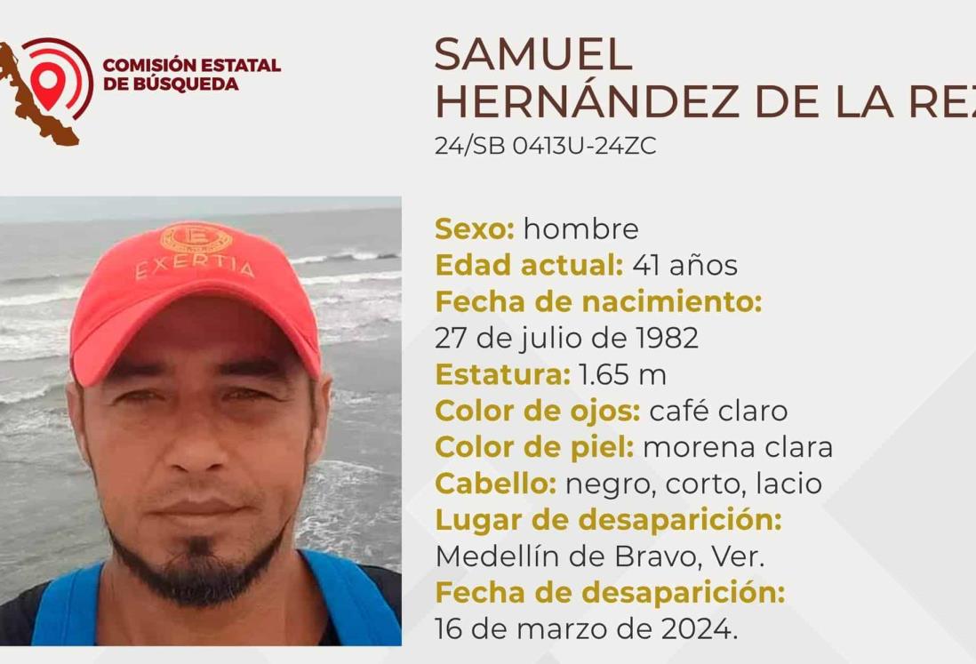 Ayúdanos a localizar a Samuel Hernández, desapareció en Medellín el 16 de marzo