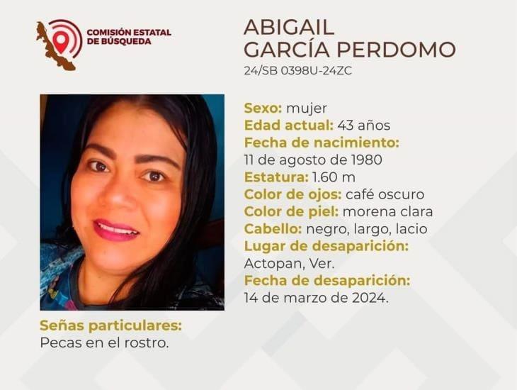 Se cumplen 5 días del secuestro de la maestra Abigail García, en Actopan