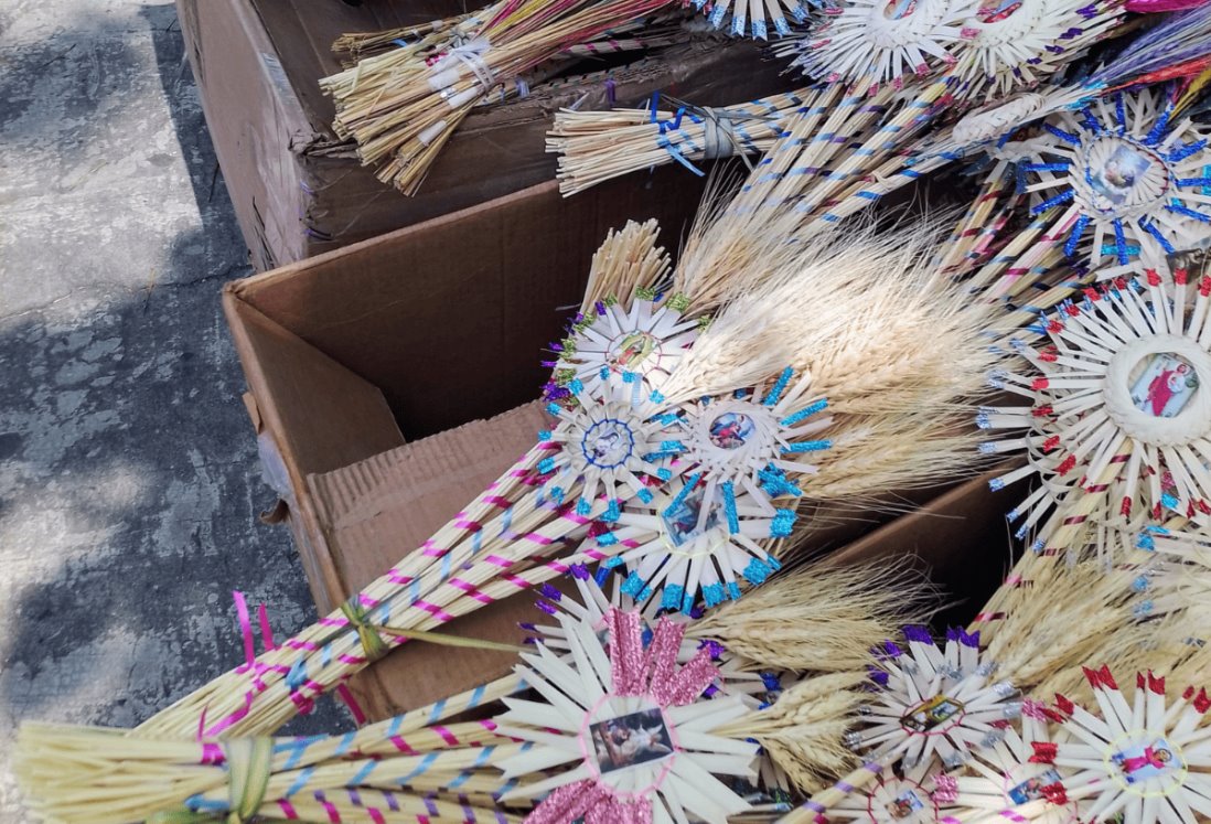 Inicia la venta de palmitas para el Domingo de Ramos en Veracruz
