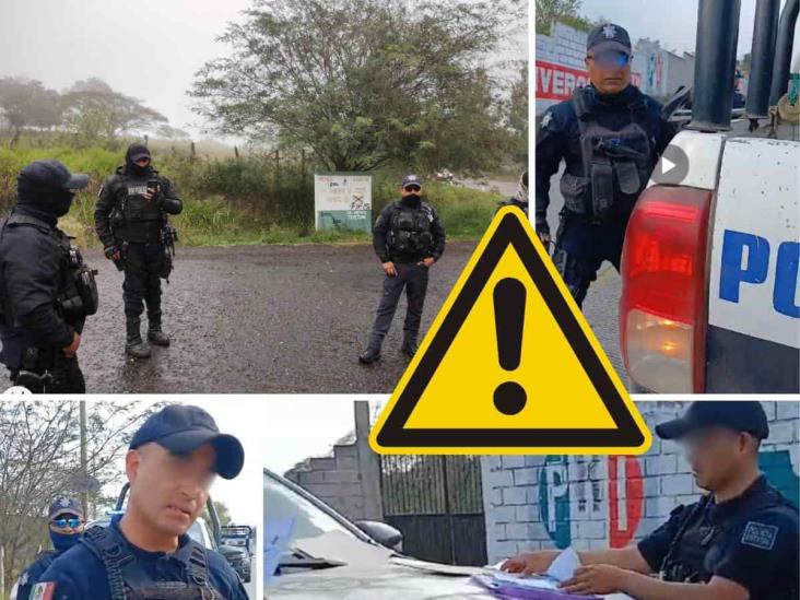 ¿Delincuencia uniformada?; abusos policiales someten a 4 municipios de Veracruz, denuncian