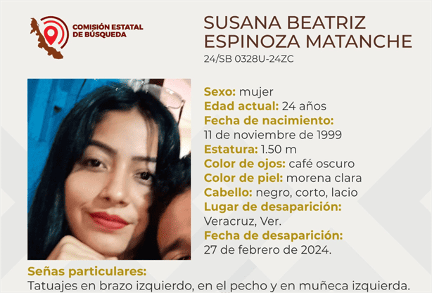 Caso Betita: Detenido por feminicidio esposo de Susana Beatriz en Veracruz